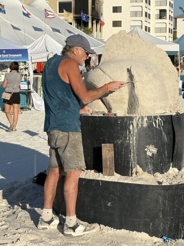 American Sand Sculpting Championship off to quick start - FORT MYERS ...